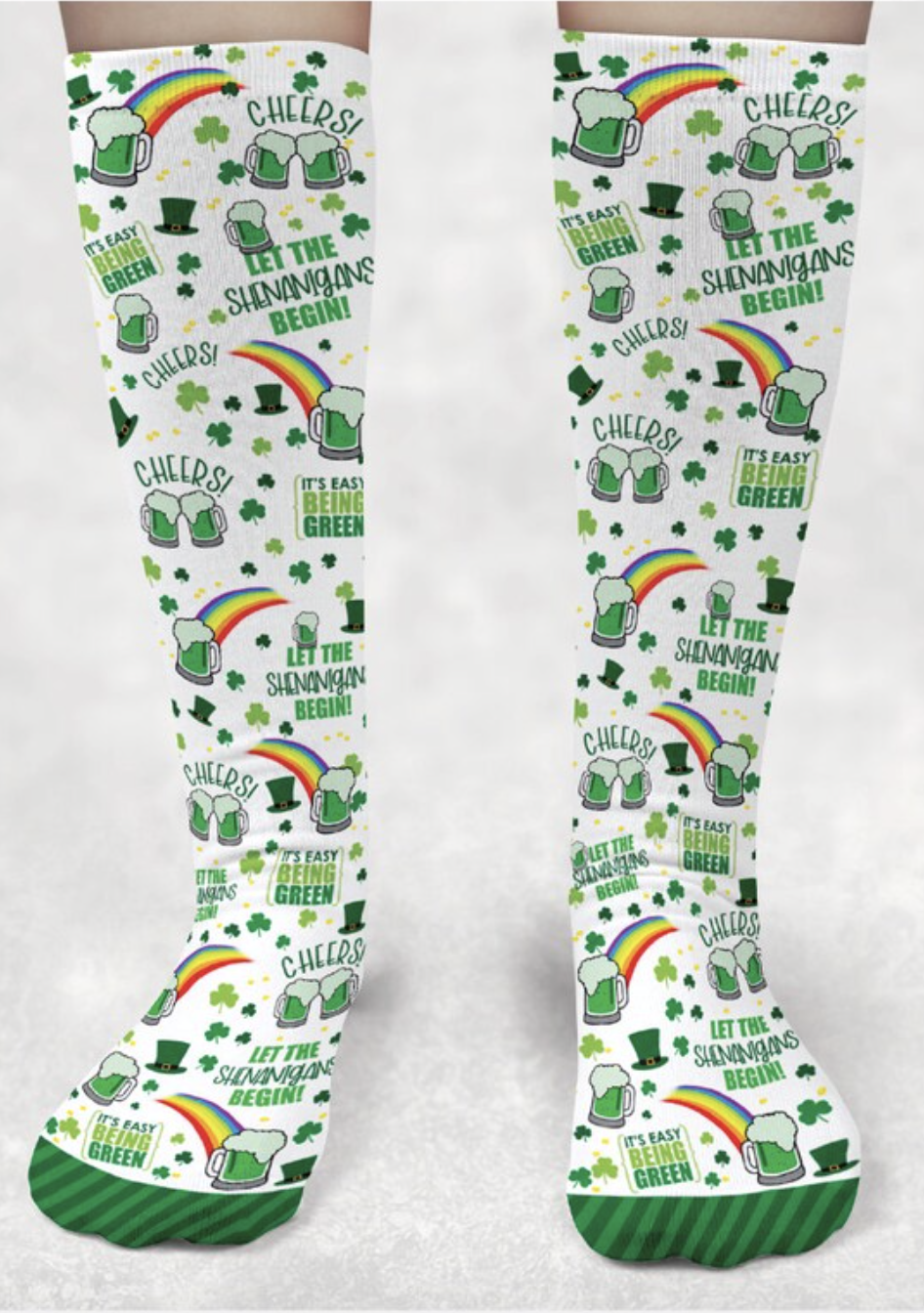 Adult St. Patricks Day Knee-High Socks
