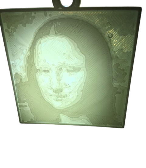 Mona Lisa Lithophane
