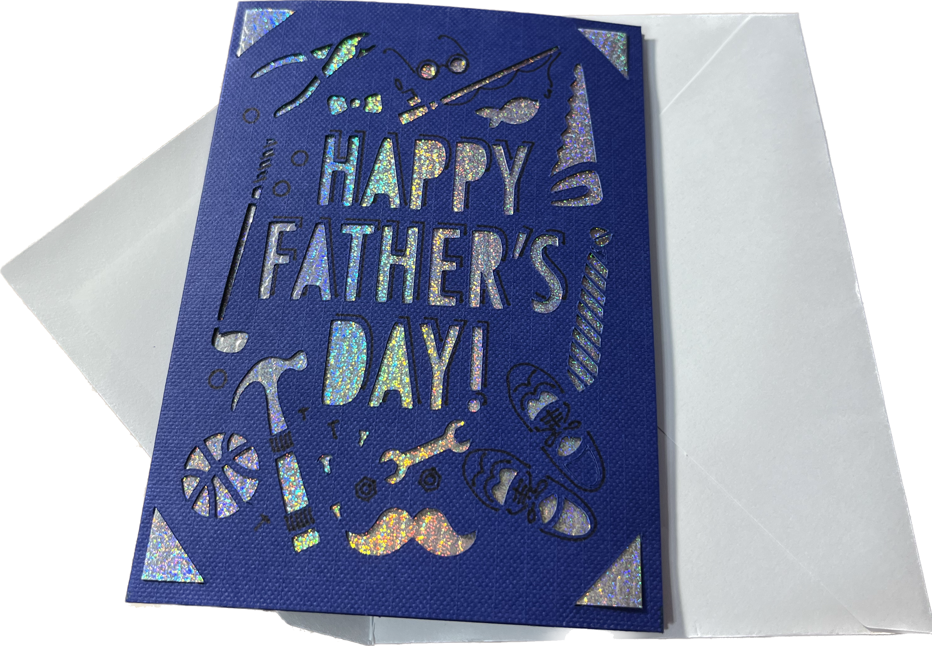 Father's Day Card - Made by Luke (My young son)