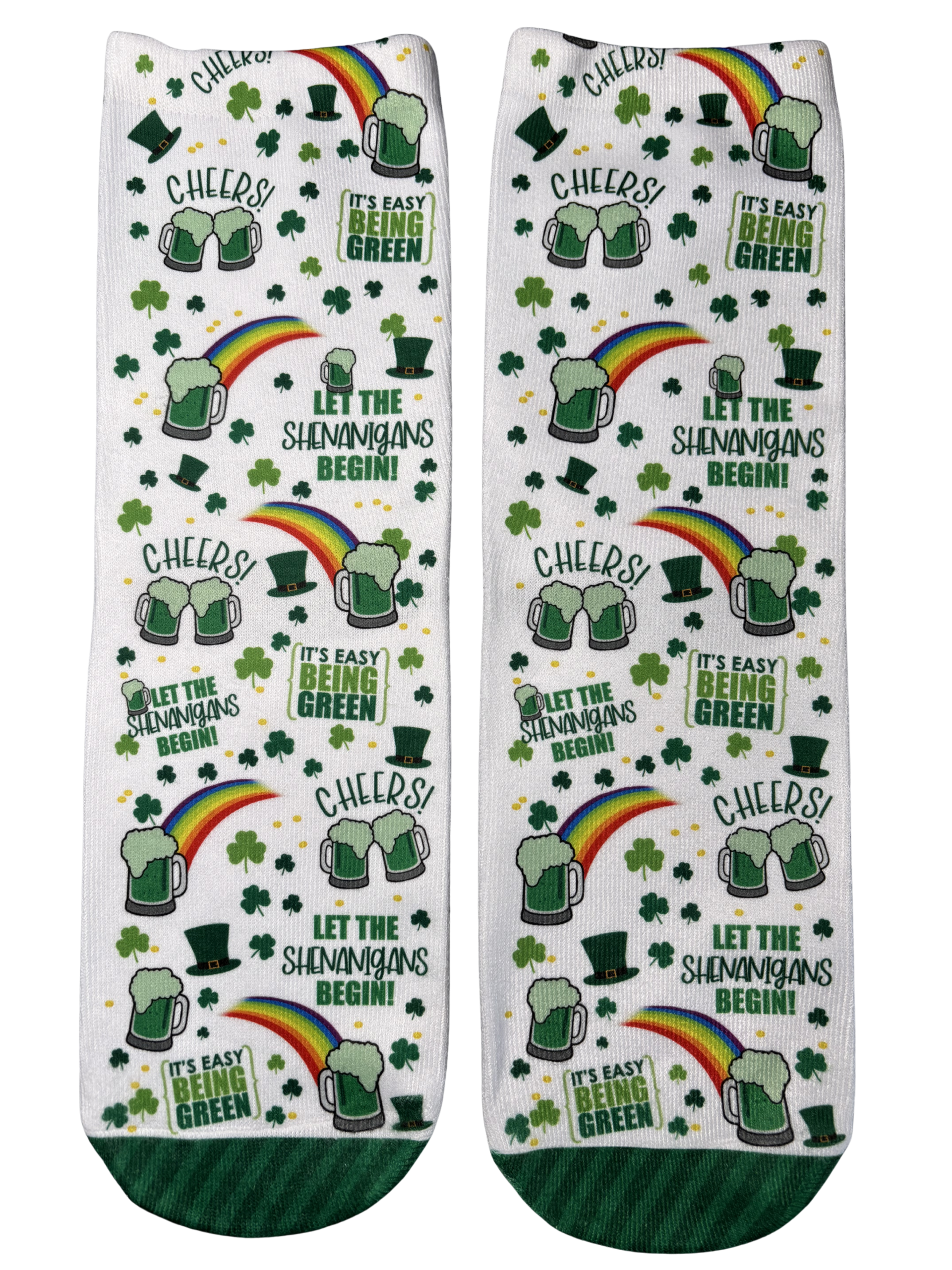 Adult Crew St Patrick's Day Socks
